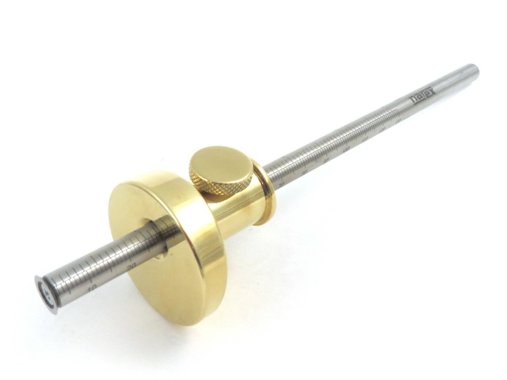 Narex Eccentric Head Solid Brass Wheel Marking Gauge 874401