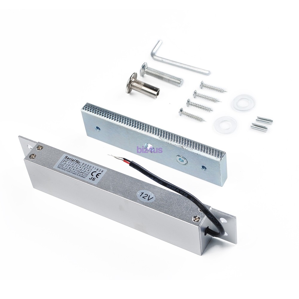 Magnetic Door Lock Kit 180KG Concealed Lock 12V Access Electromagnetic