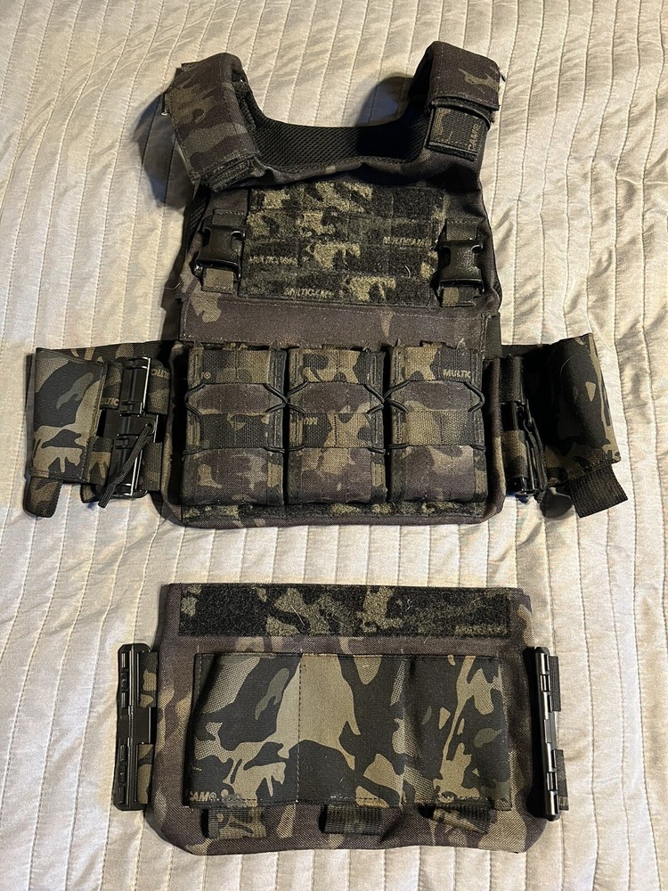 Gadsden Dynamics ALPC Enhanced Plate Carrier Medium Multicam Black w/ HSGI Tacos