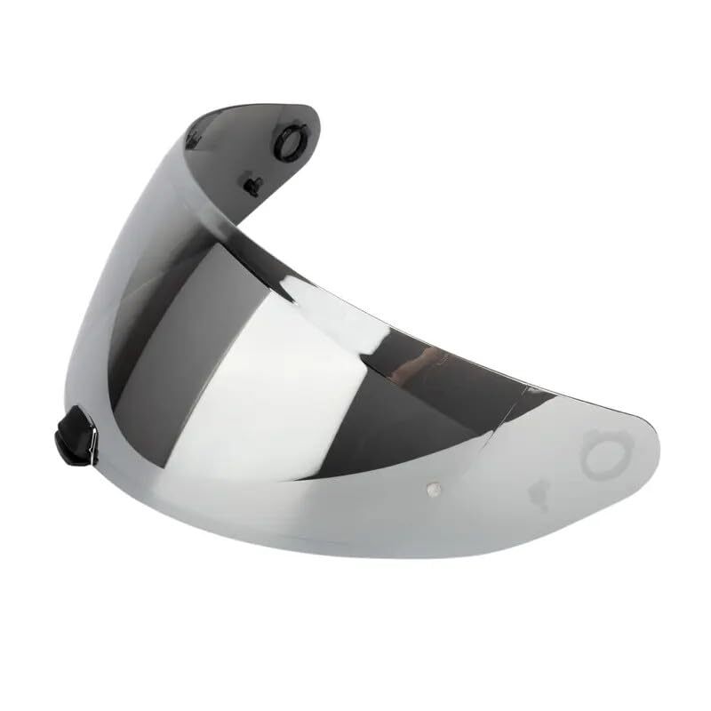 HJ-31 Shield Silver Mirror Replacement Visor for i10 and i70 Motorcycle Helmets