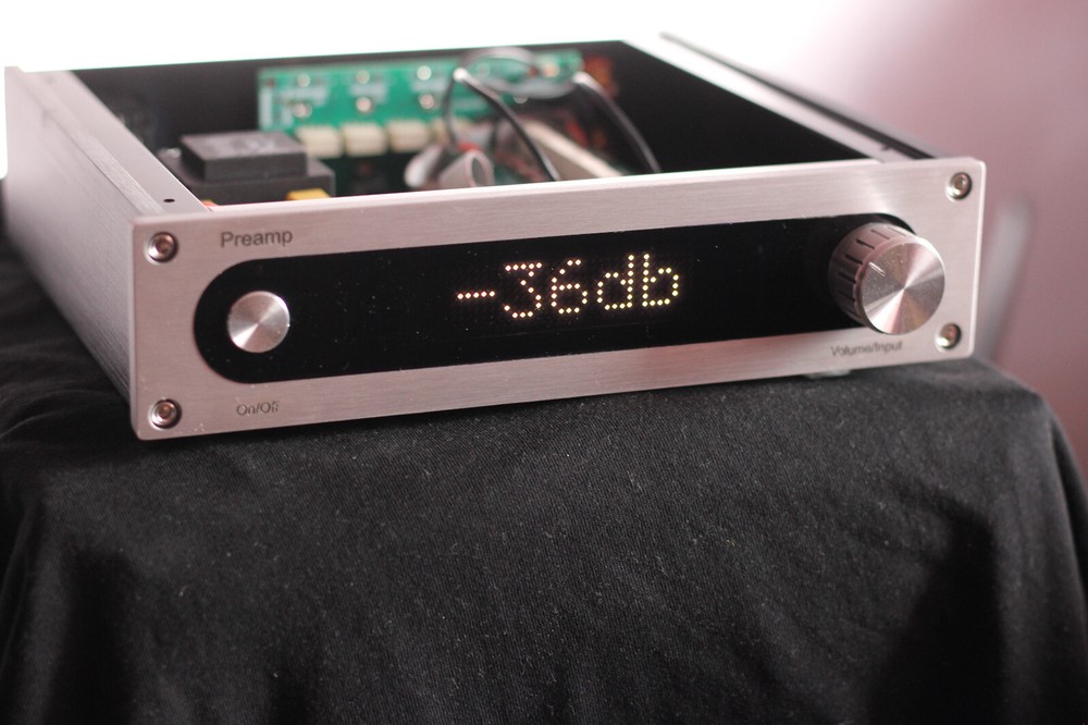 Passive PRECISION preamp. Relay attenuator.