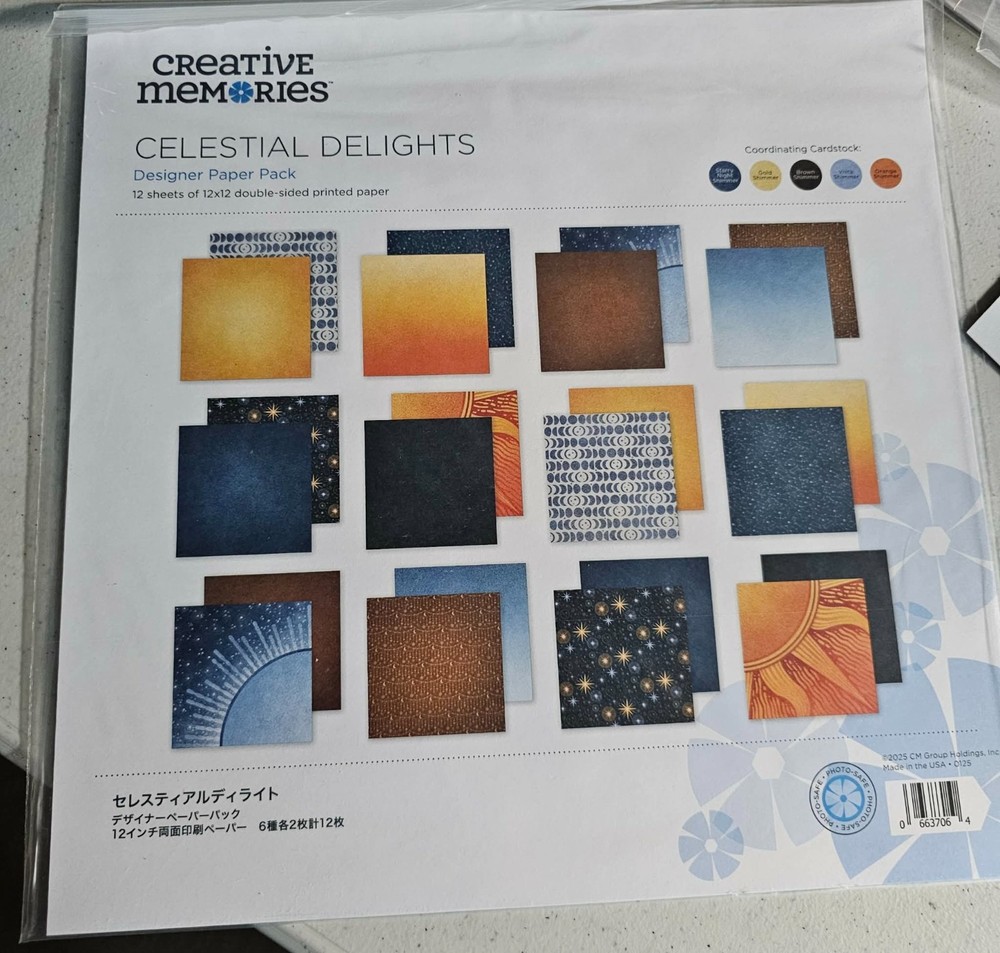 Creative Memories Secret Box #1 Celestial Delights