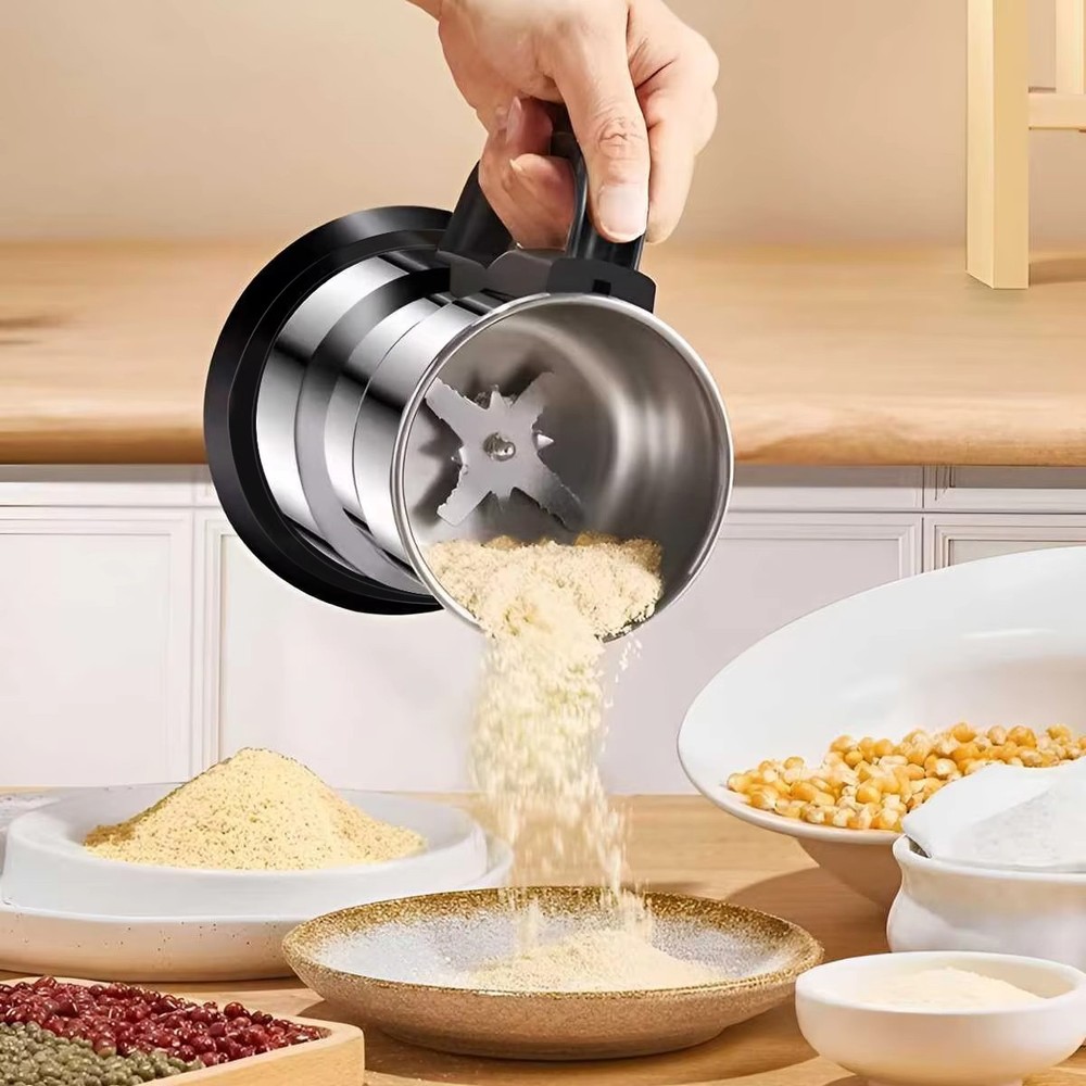 Multipurpose Electric Coffee Bean Grinding Tool Stainless Steel Milling Machine