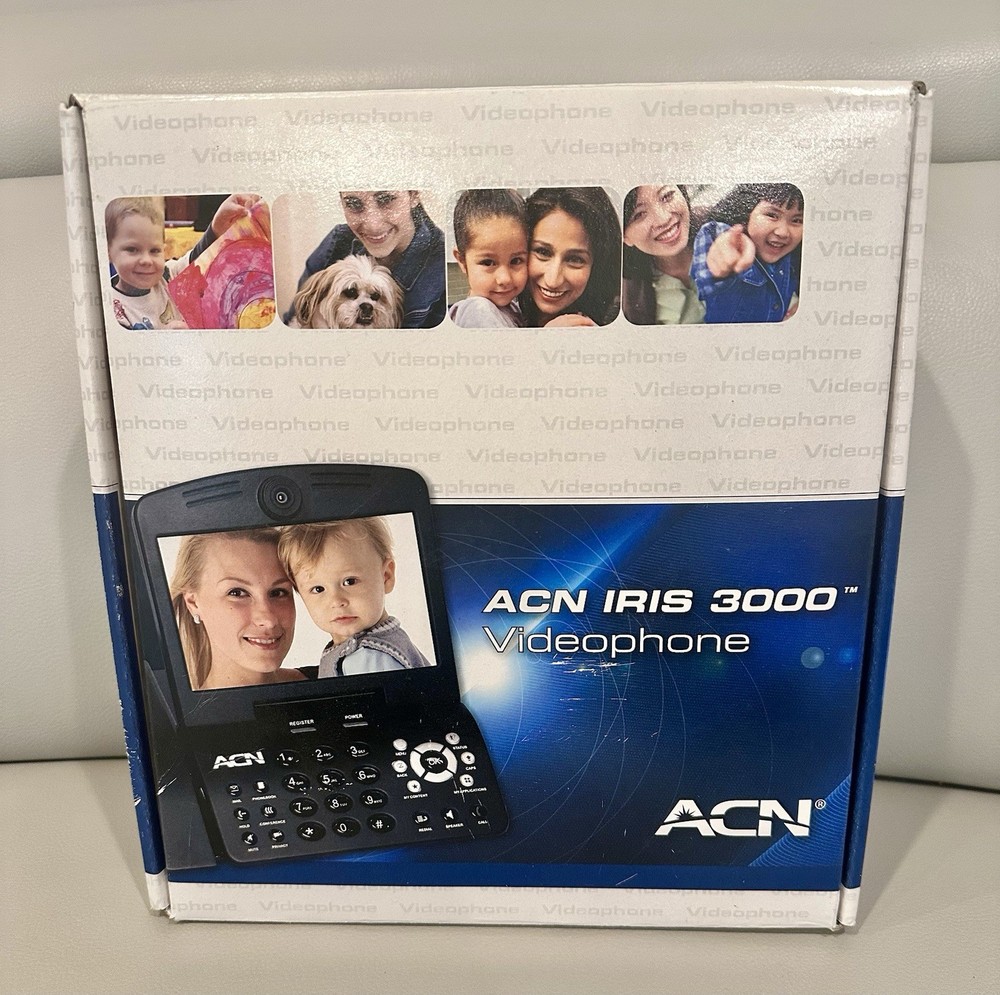 ACN IRIS 3000 Videophone with Original Box – Clean Tested Unit