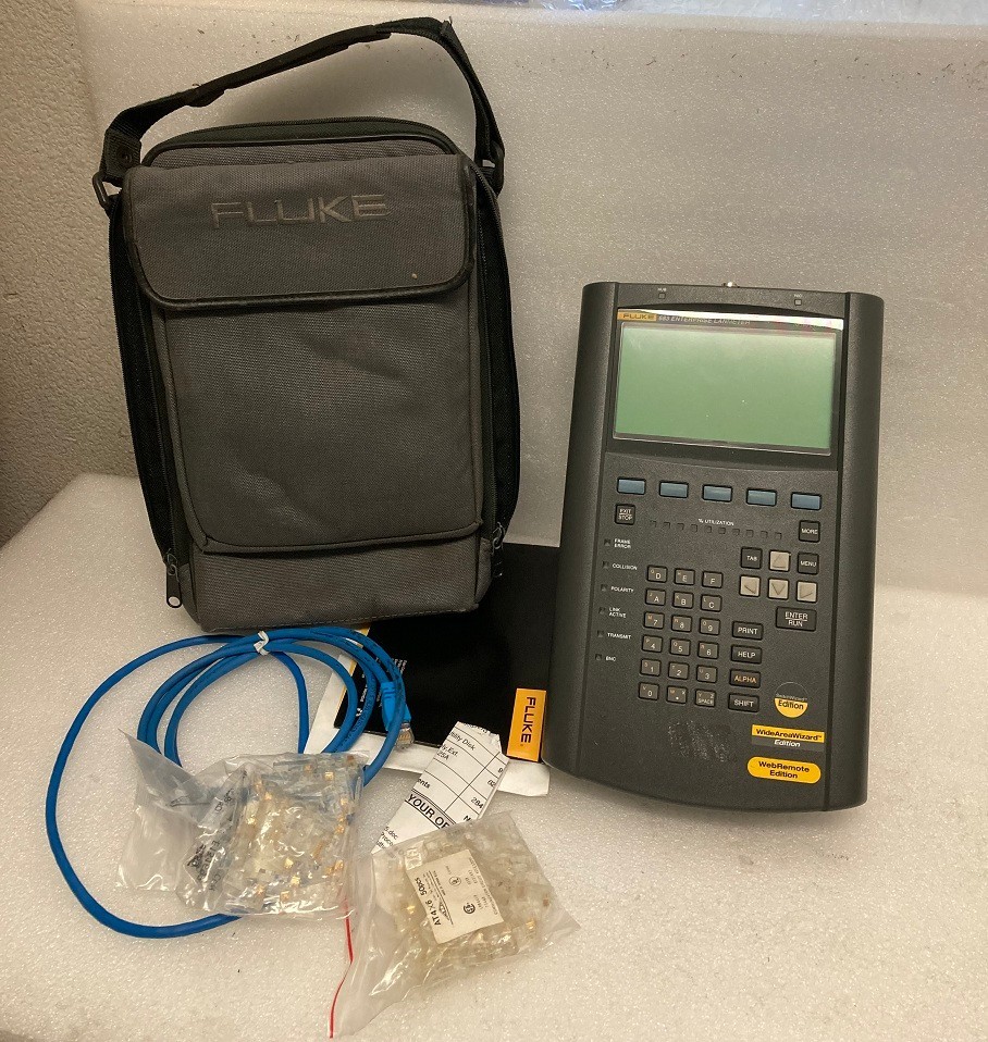 Fluke 683 Enterprise LANmeter Coaxial Tester w/Case { UNTESTED }