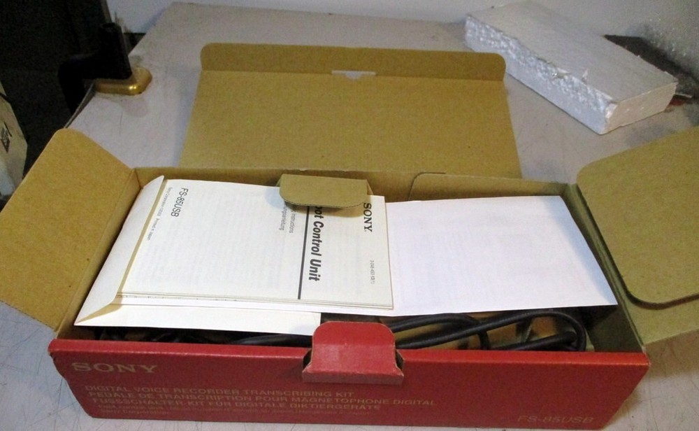 Sony FS-85USB Desktop Digital Transcriber (NEW IN BOX)