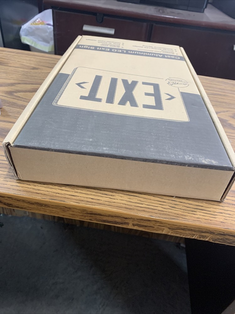 Clearview CVD1RABN die cast exit single face Sealed