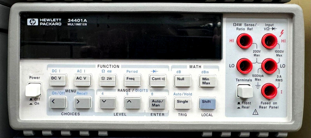 HP E34401A Digital Multimeter, 6½ Digit-US36022459