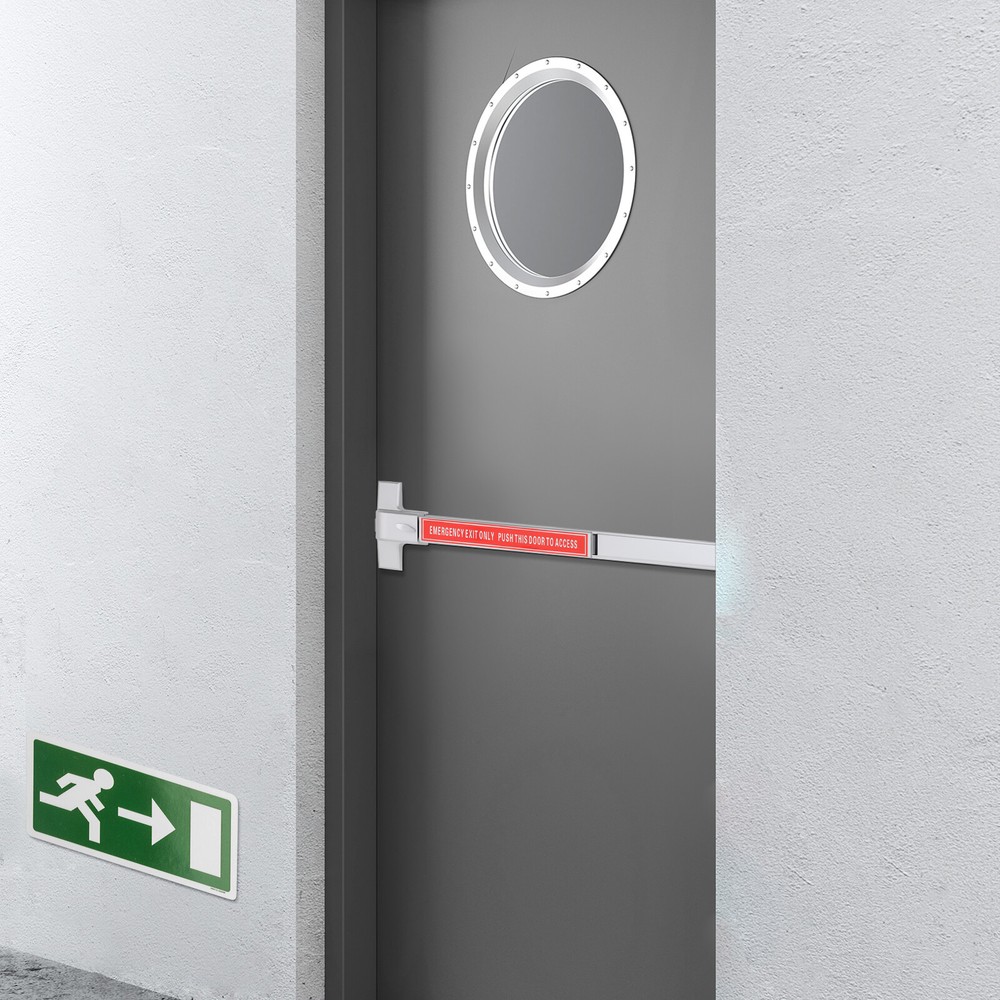 Safety Exit Lock Emergency Exit Device Door Push Bar Hardware Latches 25.59 inch