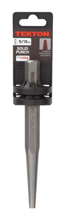 TEKTON 66078 5/16-Inch Solid Punch USA made