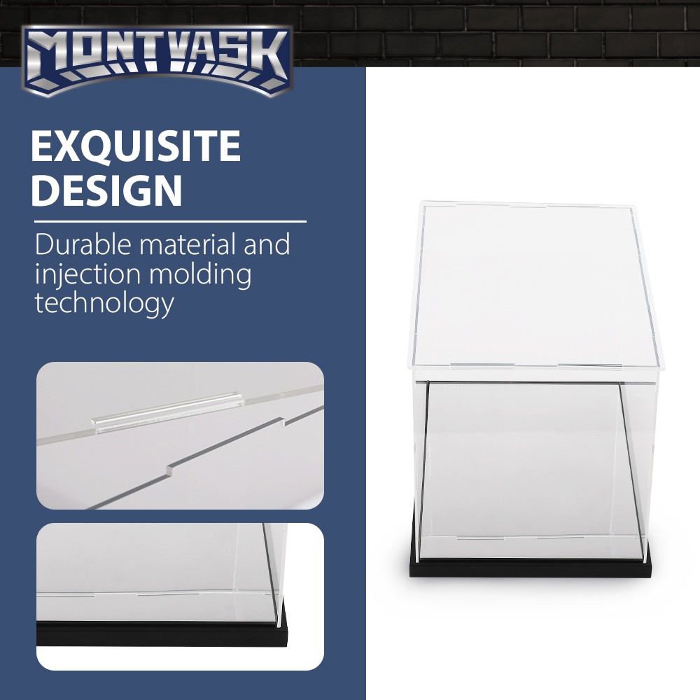 New Clear Single Boxing Glove Horizontal Display Case