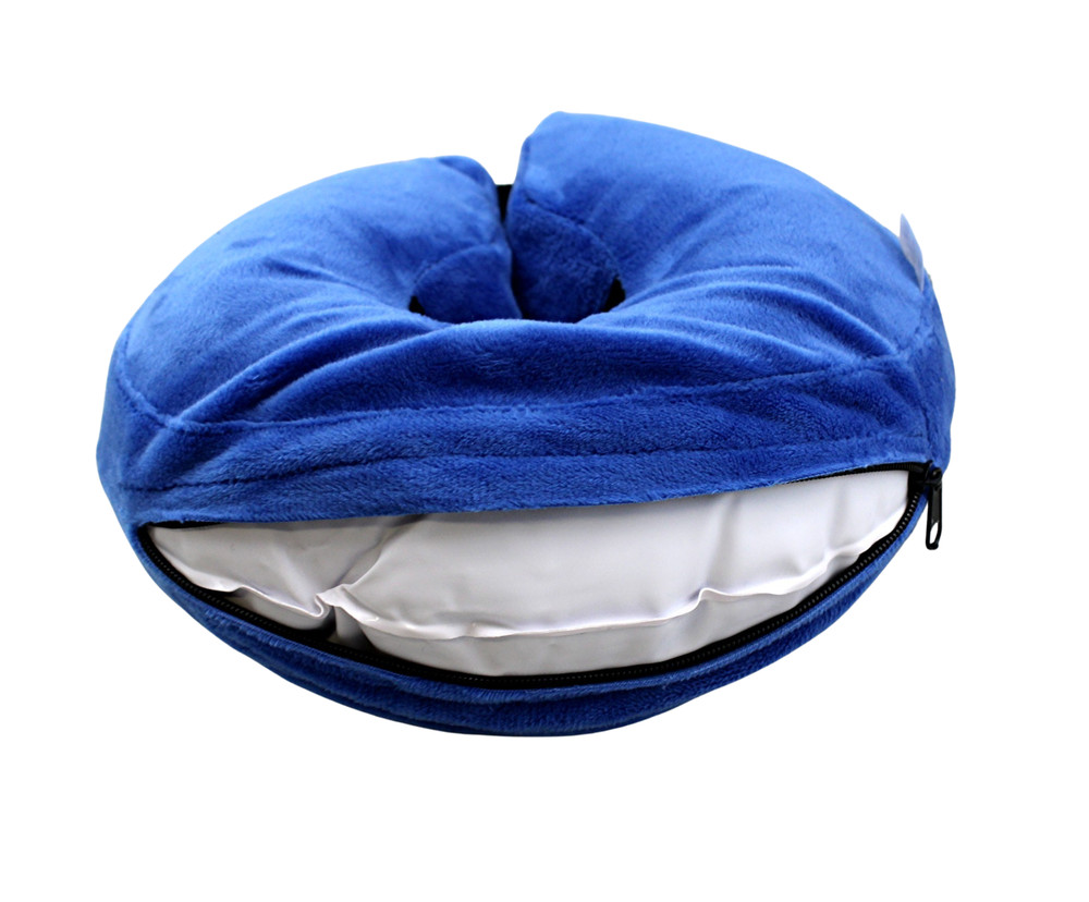 Comfortable & Adjustable Inflatable Pet Collar Alternative to Cone Shaped Large