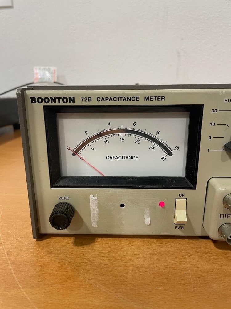 Boonton Capacitance Meter 72B, No 413507 Made in USA