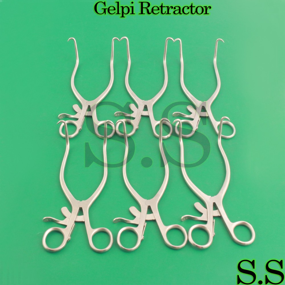 6 Gelpi Retractor Curved 7.5" Surgical Instruments