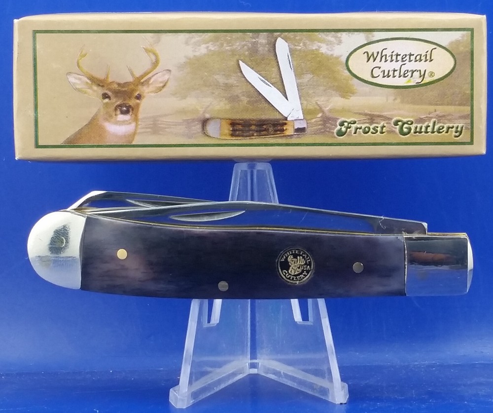 WHITETAIL CUTLERY TRAPPER WT-312BSB