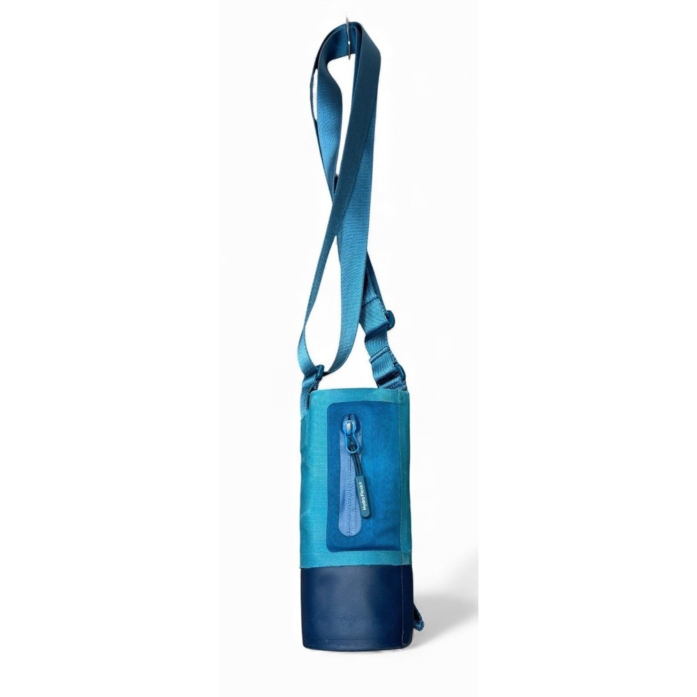 Hydro Flask Packable Small Bottle Sling Bag Blue Adjustable Strap Hiking Outdoor