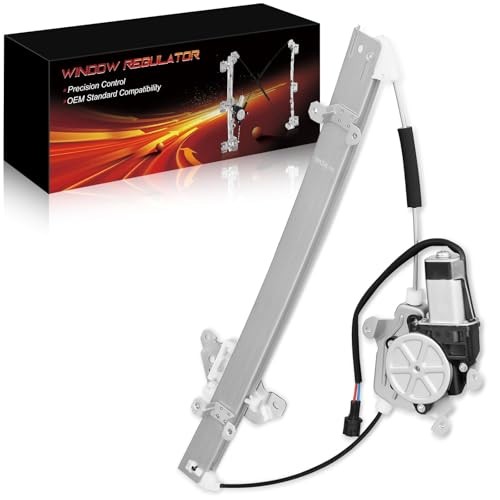 Front Left Driver Side Power Window Regulator with Motor for:-Nissan Frontier