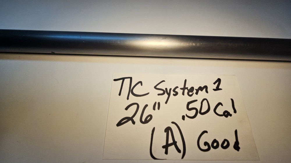 T/C Thompson Center System 1 Inline Muzzleloader 26” Barrel (A)