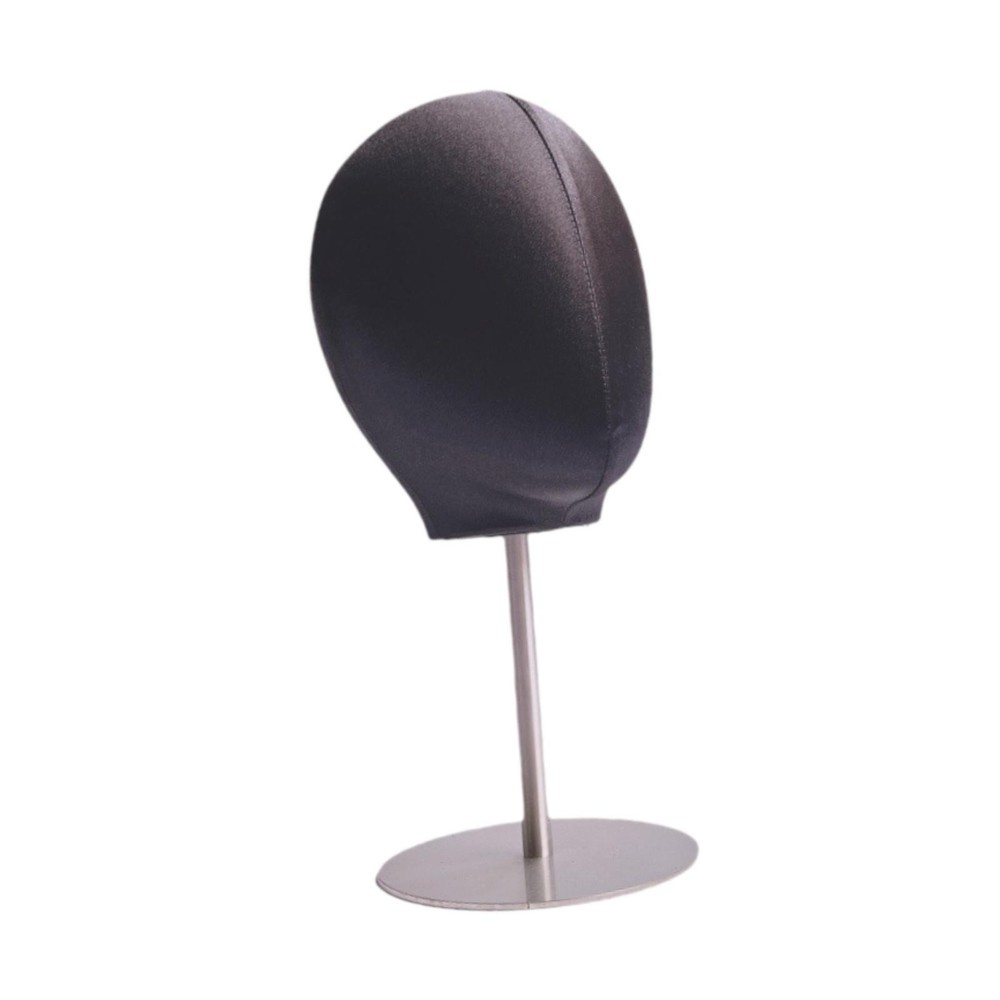Wig Display Head Mannequin Head Sturdy Multipurpose Black Hat Display Head for
