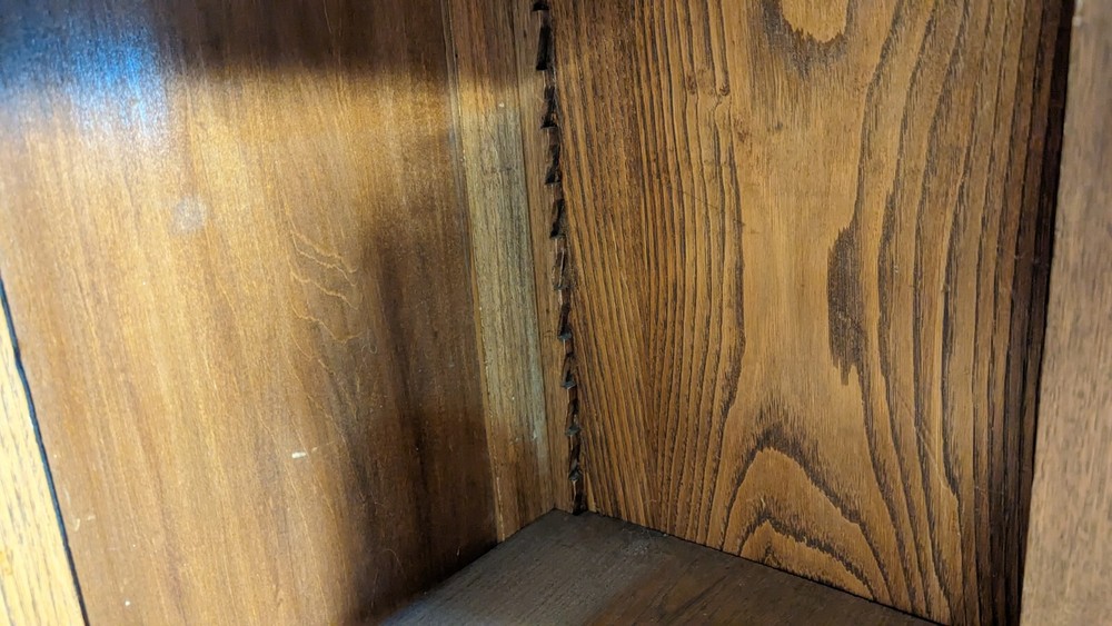 antique bookcase cabinet