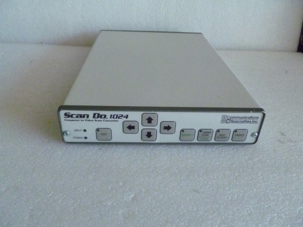 COMMUNICATIONS SPECIALTIES SCAN DO 1024