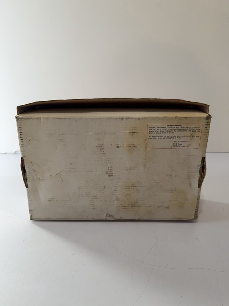 VINTAGE SEARS ENGINE ANALYZER MODEL 161.2161 *