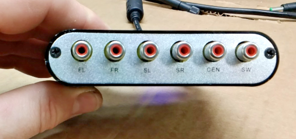 HD Audio Rush Digital Surround Sound Decoder Dolby Digital Pro Logic II