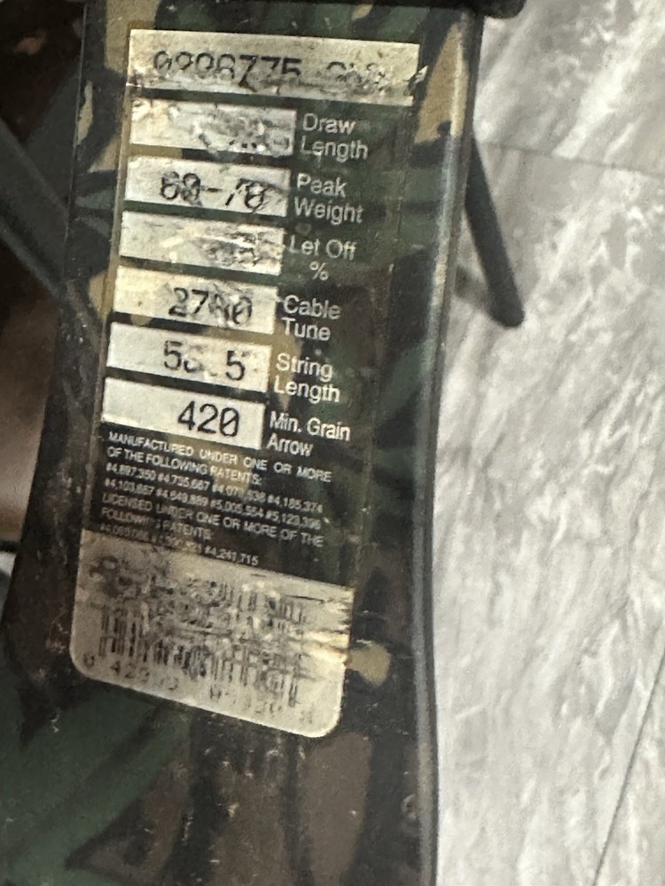 PSE SR-1000 Infinity Graphite Compound Bow