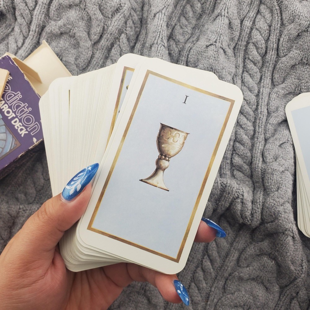 Prediction Tarot by Bernard Stringer 78 Card Tarot Deck USED