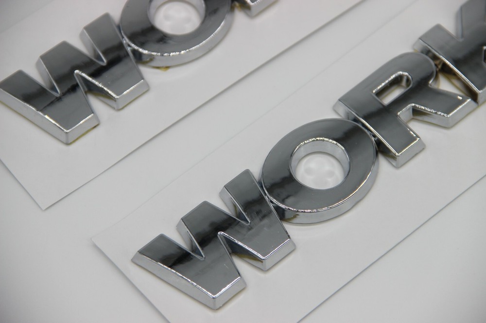 For International Truck Workstar Emblems Logo Silver/Chrome Colored