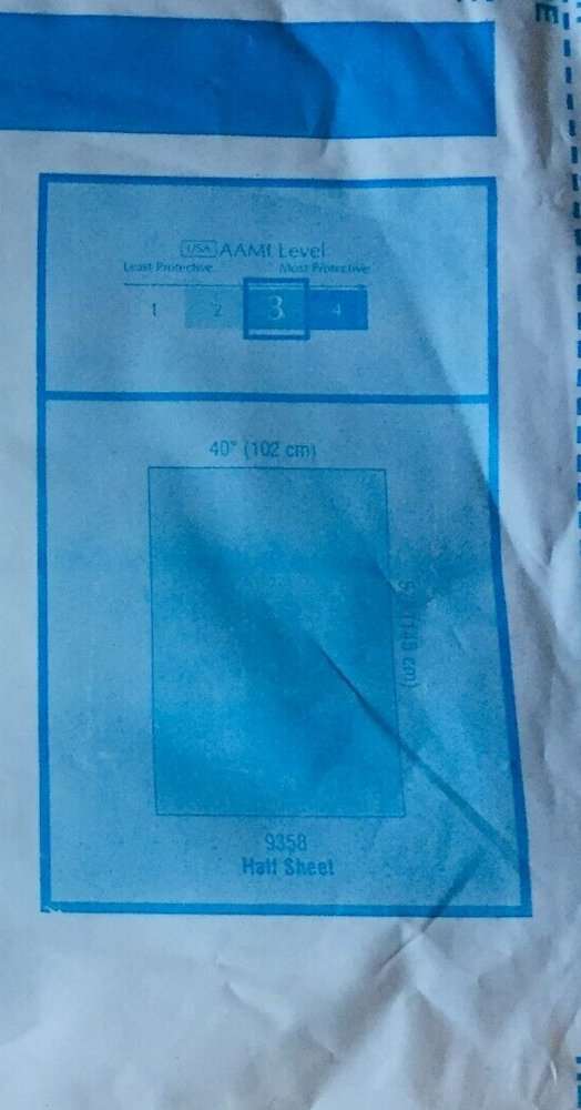 ONE PK HALF Drape Fan-Folded SIZE (40" x 58”)