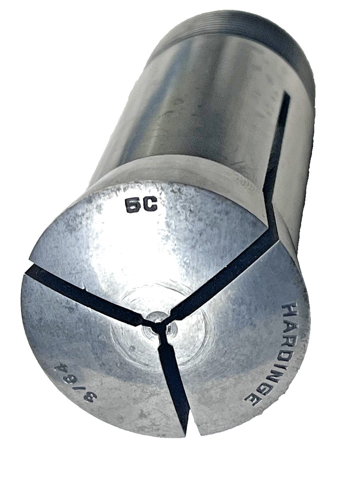 HARDINGE 3/64" 5C Round Collet External & Internal Threads .046875" USA