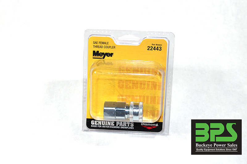 (1) Meyer threaded coupler 22443C