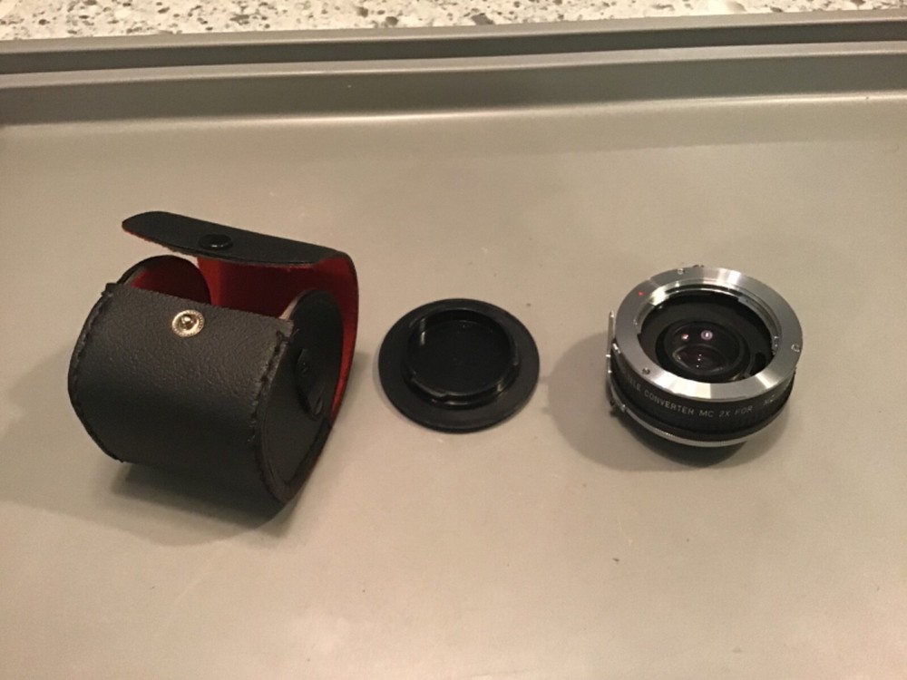 Promaster Spectrum 7 Teleconverter MC 2X for Minolta MD Camera w/Case
