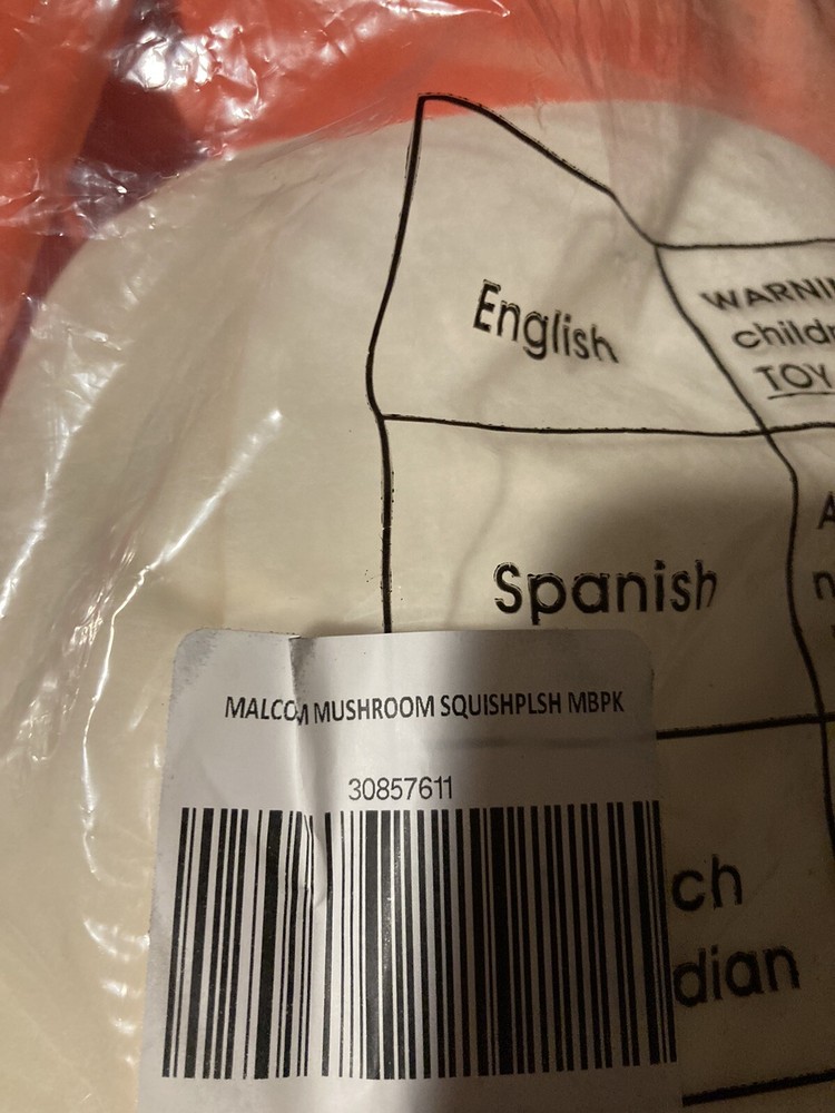 squishmallows malcom mushroom backpack