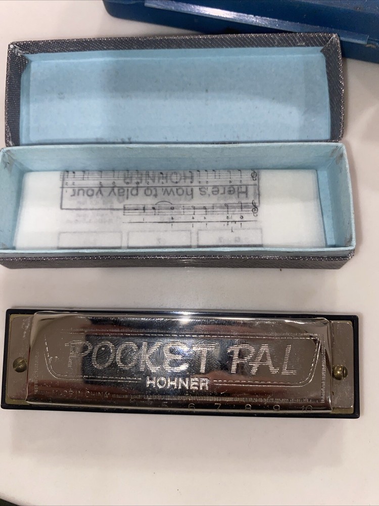 Lot Of 5 Harmonicas