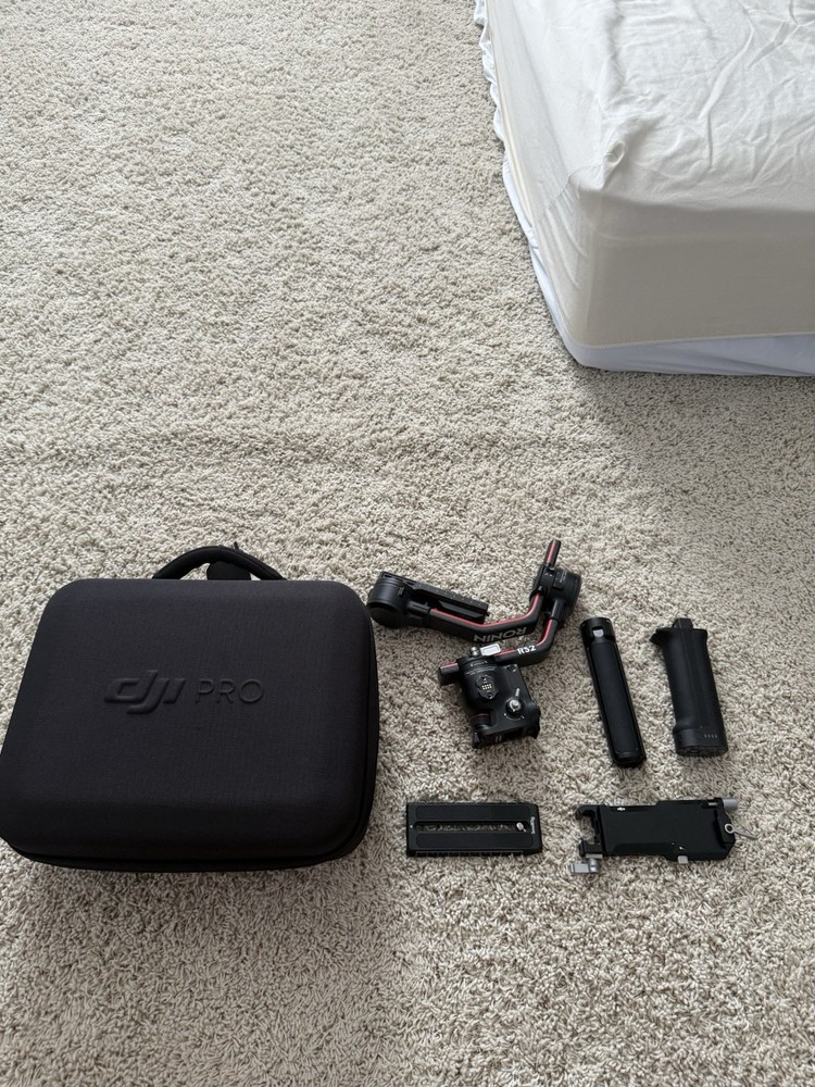 DJI Ronin RS 2 RS2 Camera Gimbal Stabilizer Pro Combo in Case