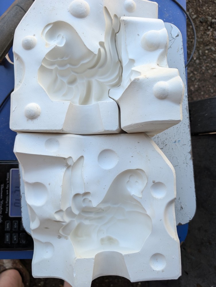 Hen  Vintage Slip Casting Ceramic Mold