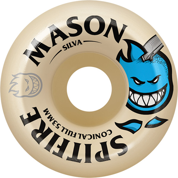 SPITFIRE SILVA BURN SQUAD 53MM 99A WHEELS SET