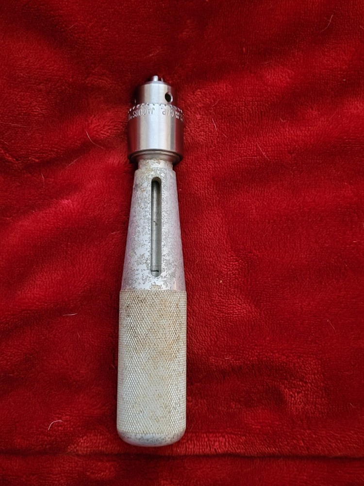 Jacobs 14BM Keyed Drill Chuck 3/8-24 Threaded Mount 0-6.5mm Capacity