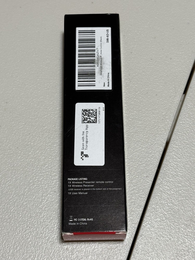 Wireless Presenter, Hyperlink Volume Control Presentation Clicker RF 2.4GHz USB