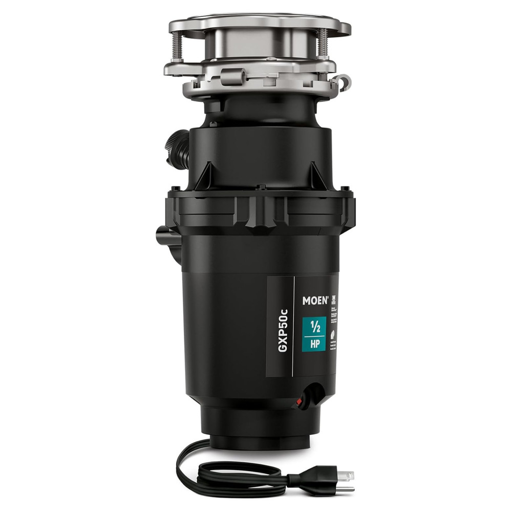 Moen Prep Series PRO 1/2 HP Continuous Feed Garbage Disposal with Power Cord