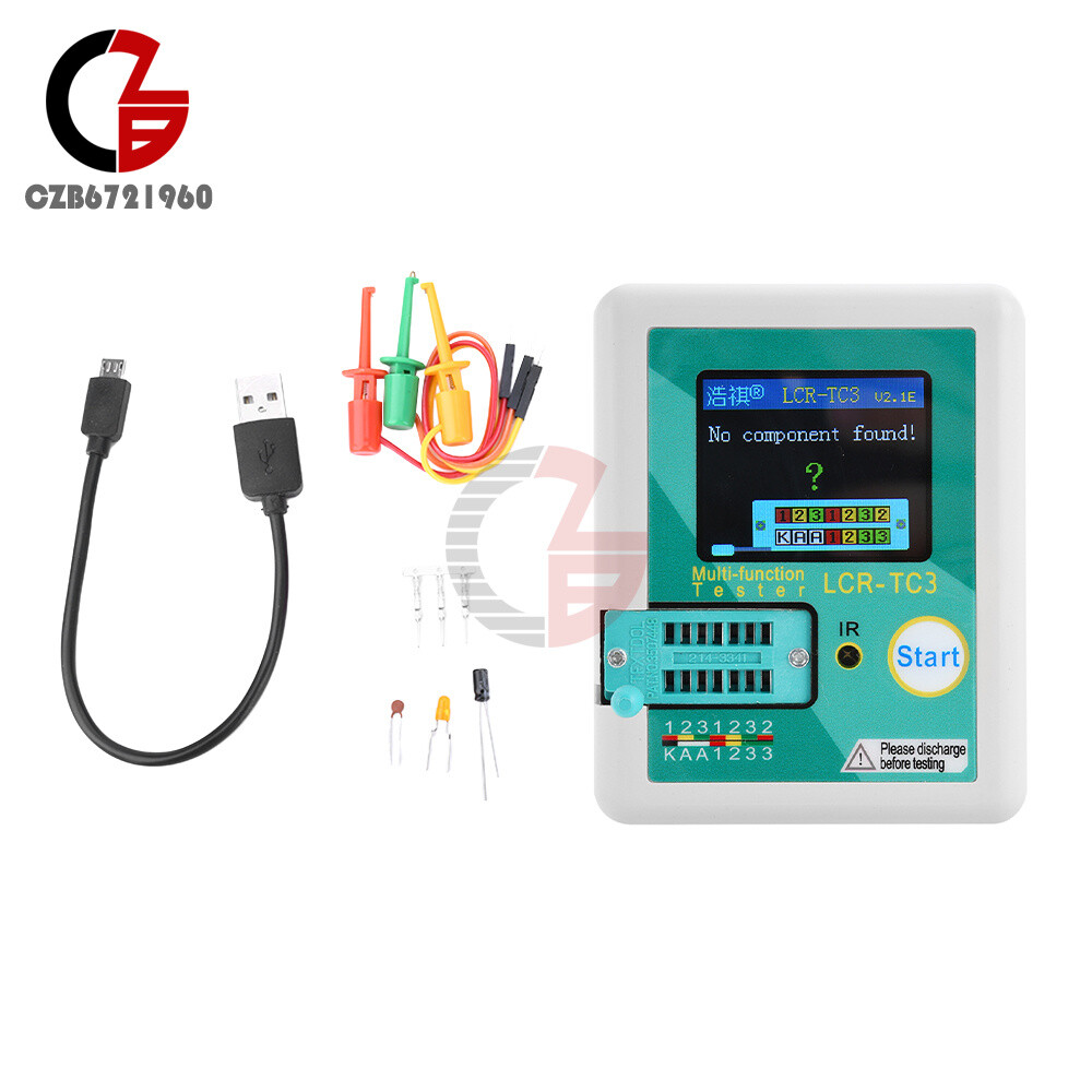 LCR-TC3 V2.1E Upgraded High-precision Transistor Tester Diode Capacitance Tester