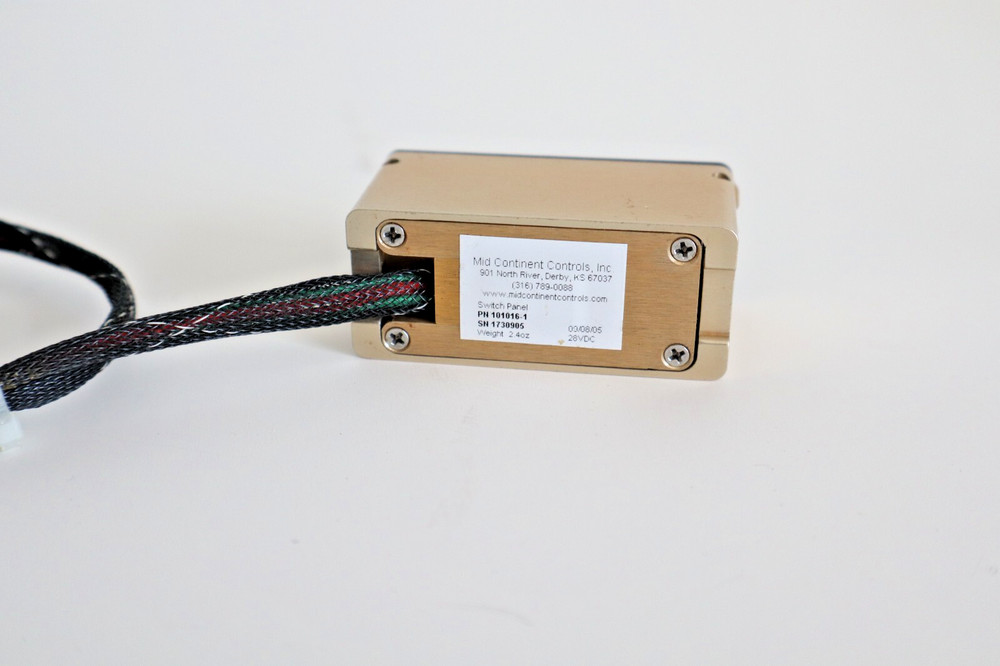 Mid-Continent Controls 101016-1 Switch Panel (28 VDC)