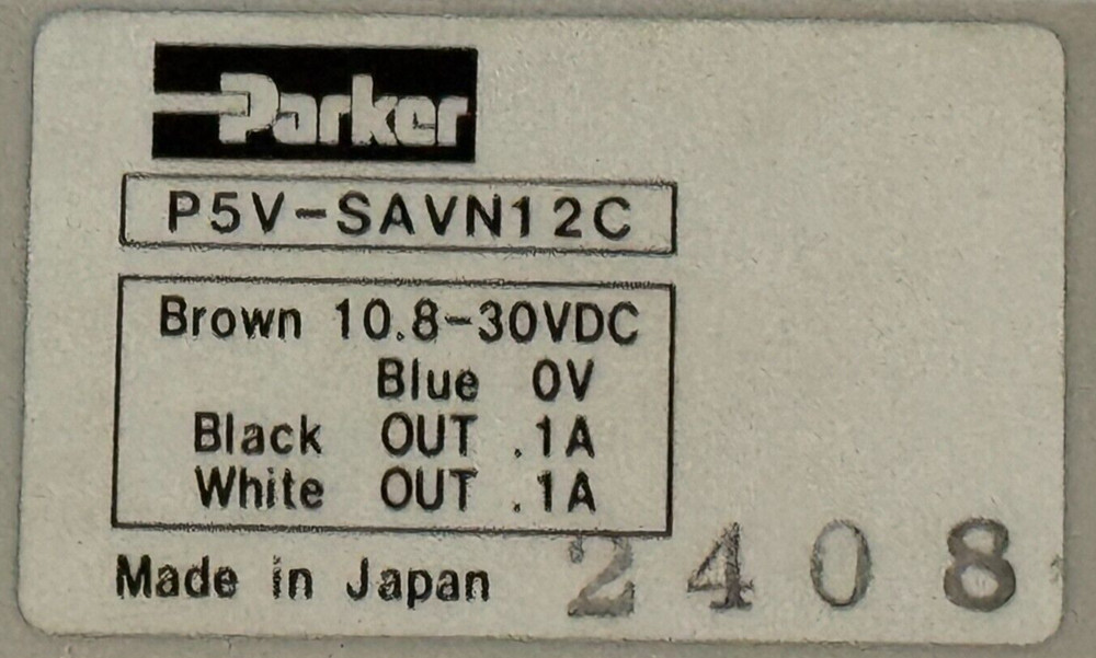 NEW Parker P5V-SAVN12C Pressure Switch