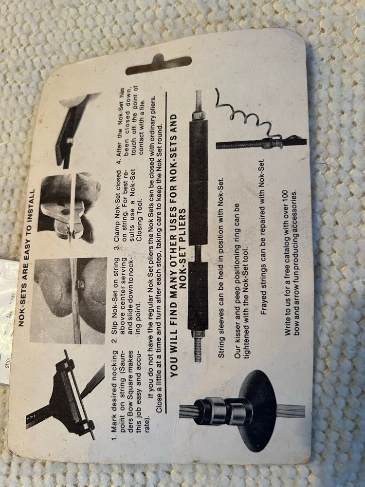 Saunders & Allen Nocking Points