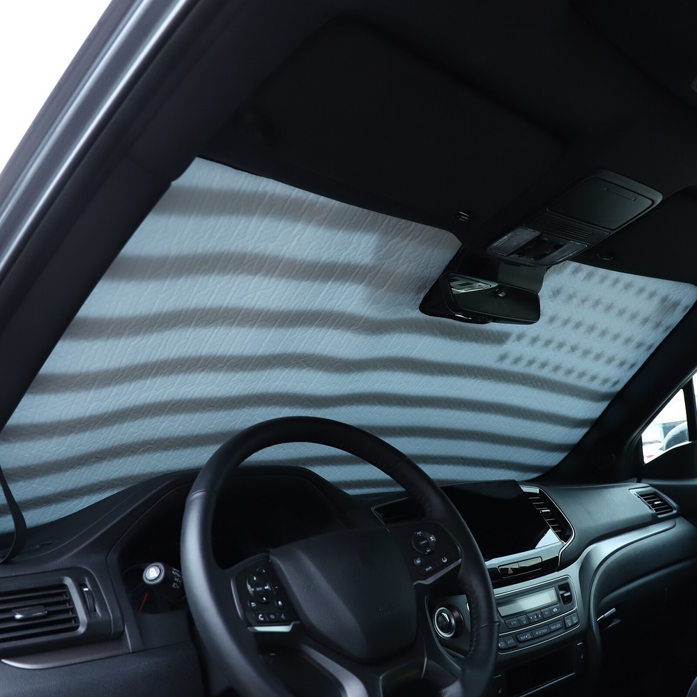 Custom Fits 2016-22 Honda Pilot Windshield Sun shade Interior Sun UV Protection