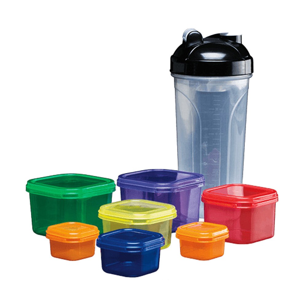 US 14 pack 21 Day Fix Portion Control Containers Kit Beachbody Meal Plan