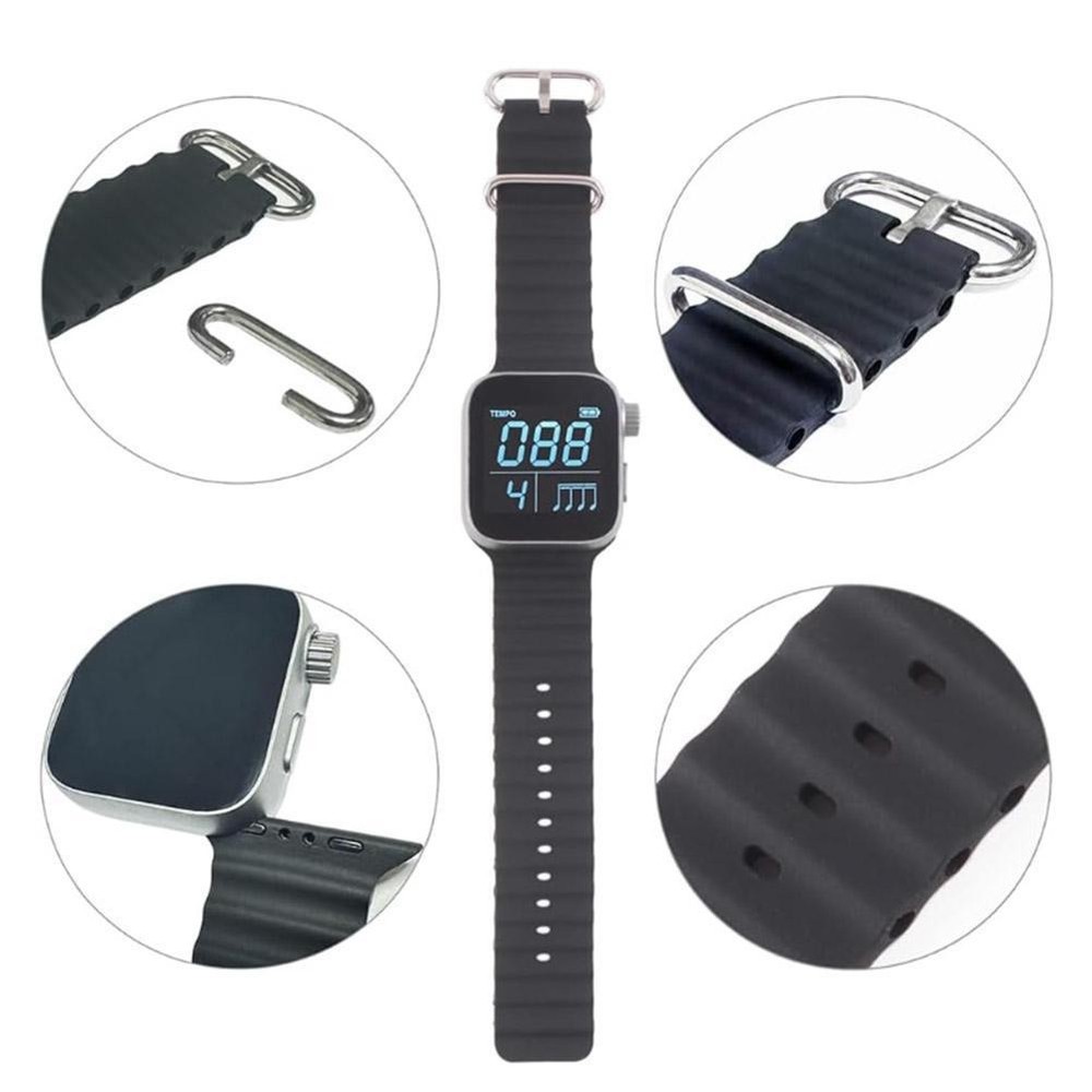 Wearable Metronome Vibrating Metronome Multi-Function Music Instruments D7J O7B3