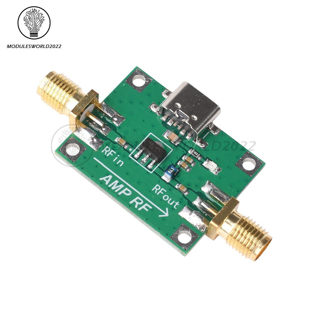 DC 5V SBB5089 Gain 20dB RF Module 5MHz~6GHz RF Power Amplifier Front-end module